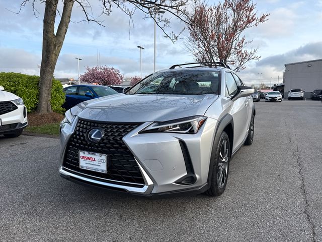 Silver 2019 Lexus UX Hybrid 250h AWD SUV / Crossover All-Wheel Drive Continuously Variable Transmission