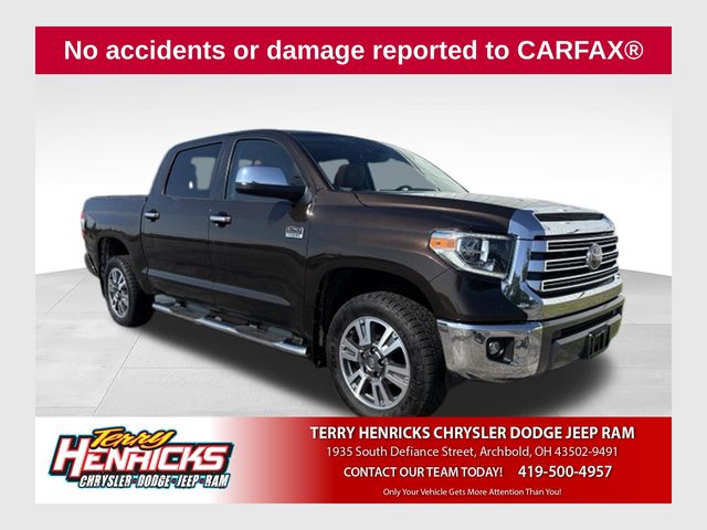 Smoked Mesquite 2020 Toyota Tundra Pickup Truck Four-Wheel Drive 6-Speed Automatic