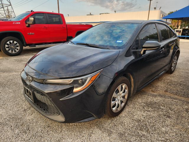 2020 Toyota Corolla LE Black at Durrett Motor Company