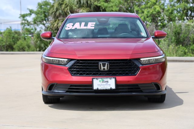 2023 Honda Accord LX Red at Community Honda
