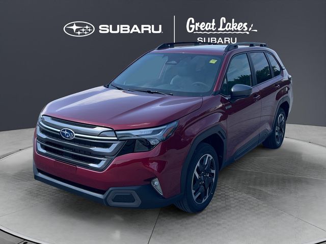 Crimson Red 2026 Subaru Forester Hybrid SUV / Crossover All-Wheel Drive Continuously Variable Transmission