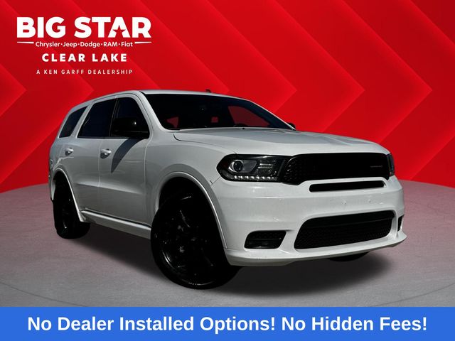2019 Dodge Durango GT White at Texan Dodge Chrysler Jeep Ram