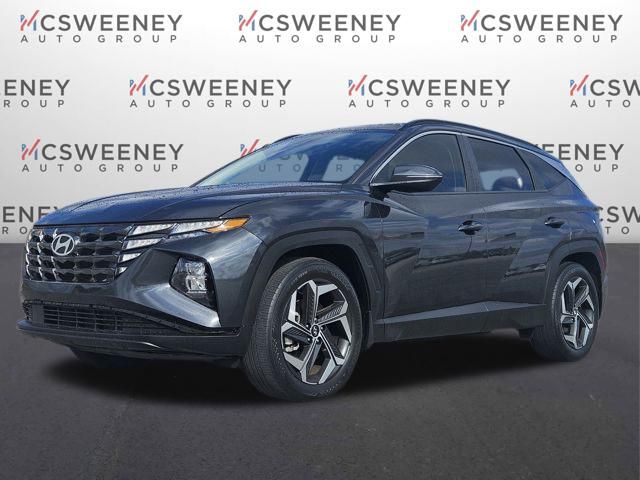 Portofino Gray 2023 Hyundai Tucson SUV / Crossover Front-Wheel Drive 8-Speed Automatic