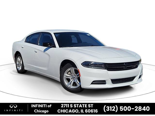 White Knuckle Clearcoat 2023 Dodge Charger Sedan Rear-Wheel Drive 8-Speed Automatic