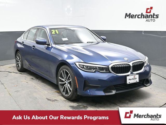 Phytonic Blue Metallic 2021 BMW 3 Series 330i xDrive AWD Sedan All-Wheel Drive 8-Speed Automatic