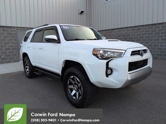 White 2022 Toyota 4Runner SUV / Crossover Four-Wheel Drive 5-Speed Automatic