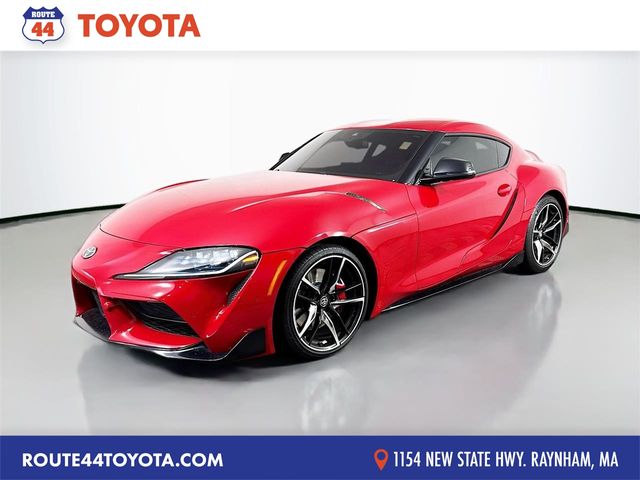 Renaissance Red 2.0 2020 Toyota Supra 3.0 RWD Coupe Rear-Wheel Drive 8-Speed Automatic