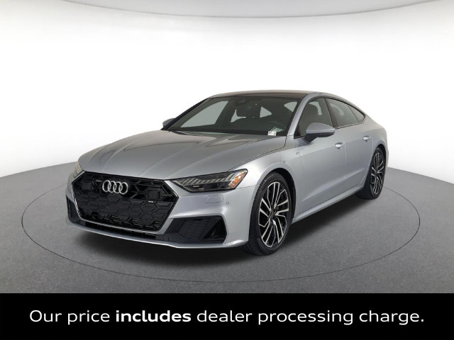 Florett Silver Metallic 2024 Audi A7 Sedan All-Wheel Drive 7-Speed Automatic