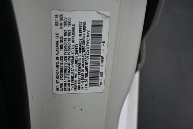 Used 2016 Honda Odyssey Van