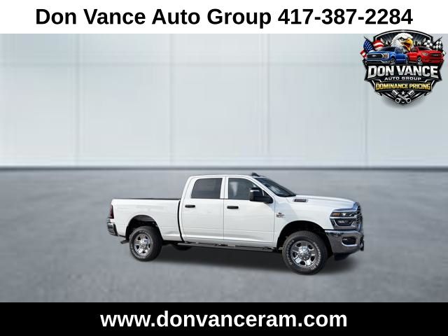 Bright White Clearcoat 2026 RAM 2500 Tradesman Crew Cab 4WD Pickup Truck Four-Wheel Drive 8-Speed Automatic