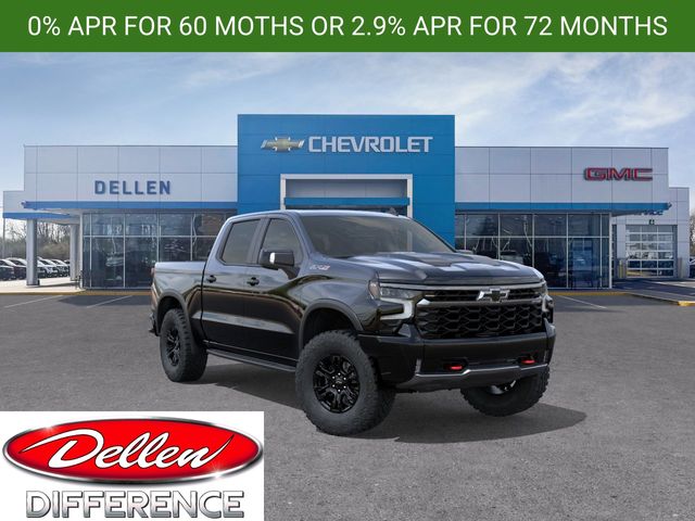 Black 2026 Chevrolet Silverado 1500 Pickup Truck Four-Wheel Drive Automatic