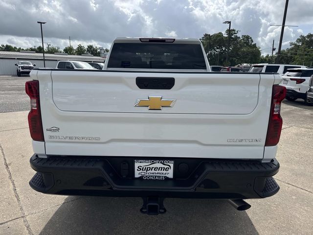 2025 Chevrolet Silverado 2500HD Custom White at Ross Downing Chevrolet