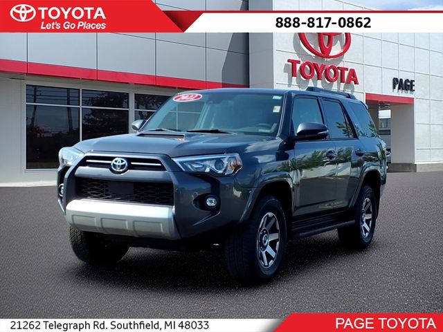 Magnetic Gray Metallic 2022 Toyota 4Runner SUV / Crossover Four-Wheel Drive 5-Speed Automatic