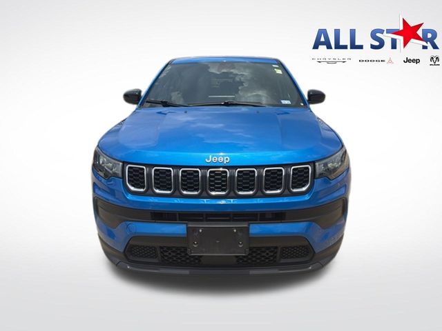 Hydro Blue Pearlcoat 2024 Jeep Compass SUV / Crossover Four-Wheel Drive 8-Speed Automatic
