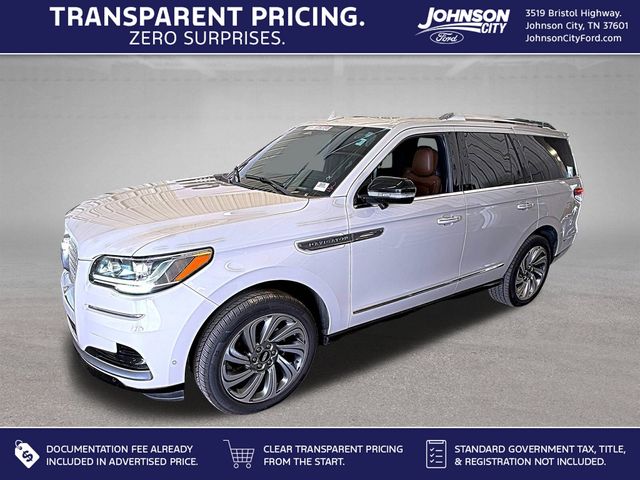 Pearl Metallic 2023 Lincoln Navigator SUV / Crossover Four-Wheel Drive Automatic