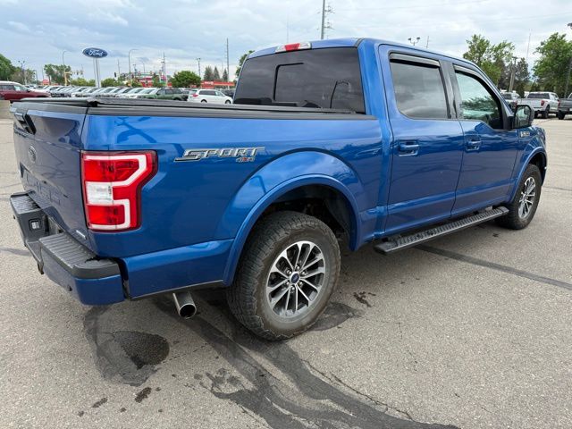 2018 Lightning Blue Ford F-150 XLT 4X4 Truck