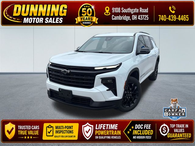 Polar White Tricoat 2026 Chevrolet Traverse SUV / Crossover Four-Wheel Drive 8-Speed Automatic