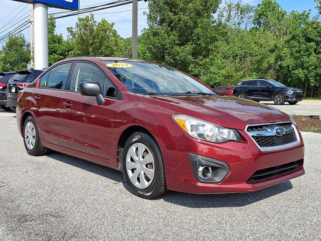 Venetian Red Pearl 2014 Subaru Impreza Sedan All-Wheel Drive Continuously Variable Transmission