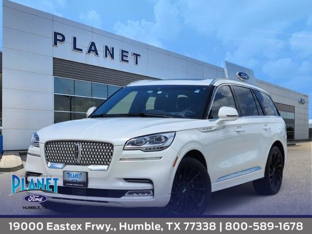 White 2021 Lincoln Aviator Reserve AWD SUV / Crossover All-Wheel Drive Automatic