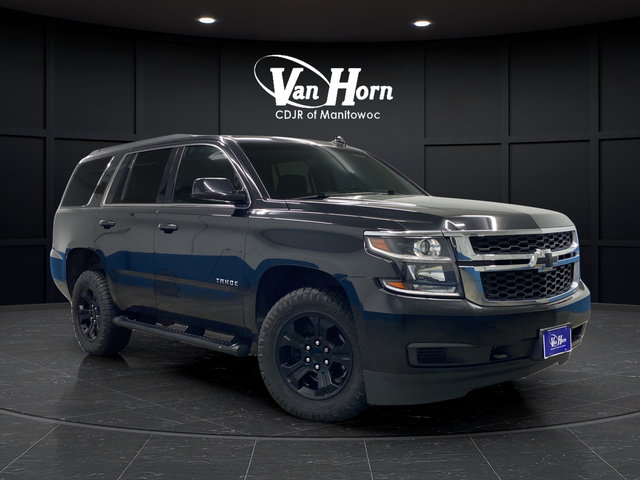 Black 2019 Chevrolet Tahoe LS 4WD SUV / Crossover Four-Wheel Drive 6-Speed Automatic Overdrive
