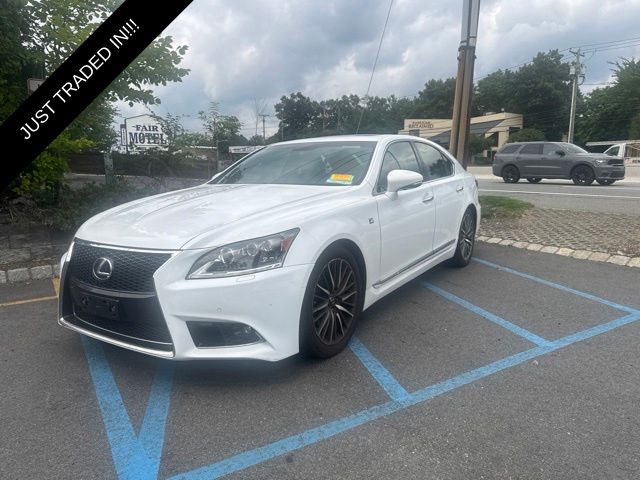 Starfire Pearl 2013 Lexus LS Sedan All-Wheel Drive 8-Speed Automatic