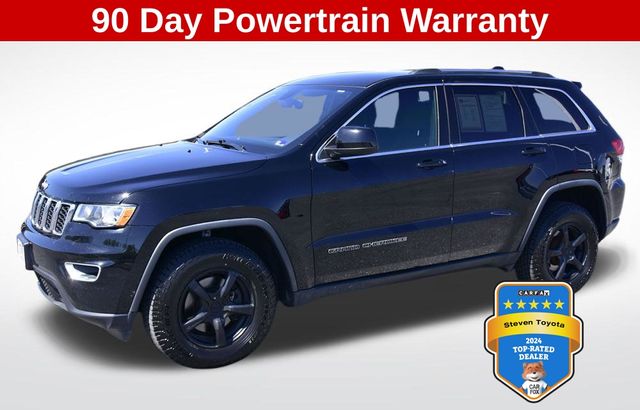 Diamond Black Crystal Pearlcoat 2017 Jeep Grand Cherokee Laredo 4WD SUV / Crossover Four-Wheel Drive 8-Speed Automatic