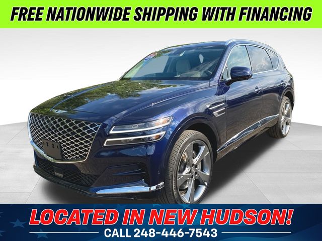 Capri Blue 2024 Genesis GV80 SUV / Crossover All-Wheel Drive 8-Speed Automatic