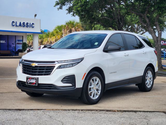 2024 Chevrolet Equinox LS White at Wharton Ford