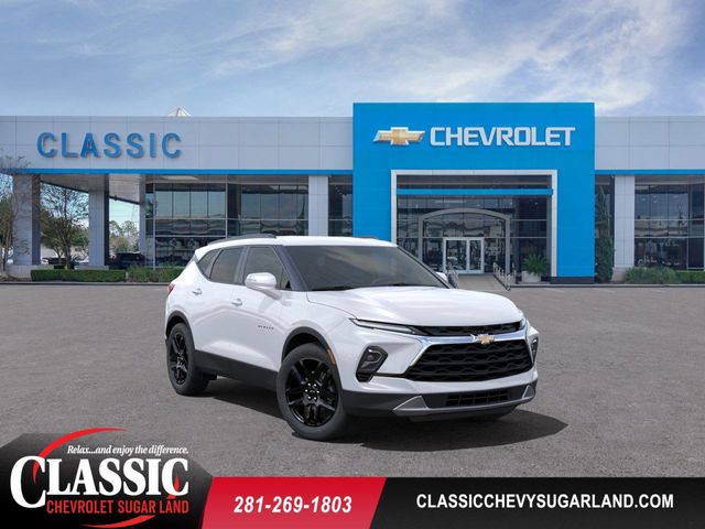 2025 Chevrolet Blazer LT White at Classic Elite Chevrolet Sugar Land