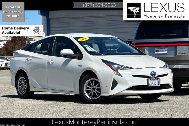 White (Blizzard Pearl) 2016 Toyota Prius Two FWD Hatchback Front-Wheel Drive Continuously Variable Transmission