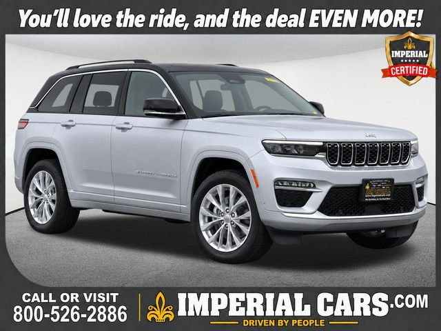 Silver Zynith 2023 Jeep Grand Cherokee SUV / Crossover Four-Wheel Drive 8-Speed Automatic