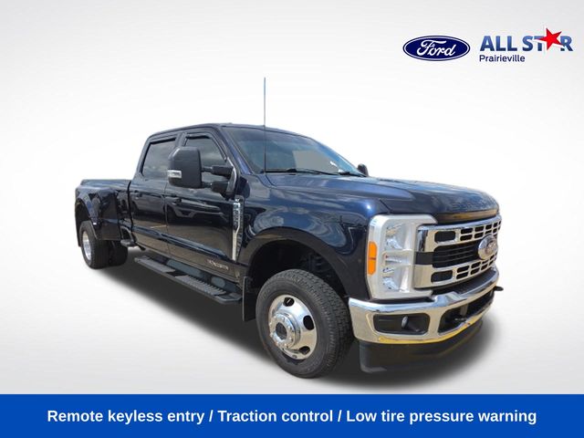 Blue 2023 Ford F-350 Super Duty Pickup Truck Four-Wheel Drive Automatic