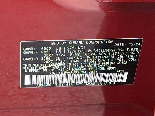 used 2025 Subaru Ascent car, priced at $44,220