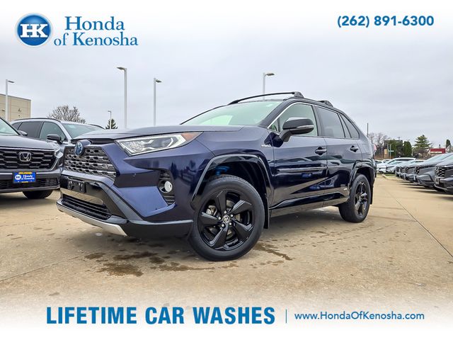 Blue Print 2021 Toyota RAV4 Hybrid XSE AWD SUV / Crossover All-Wheel Drive Continuously Variable Transmission