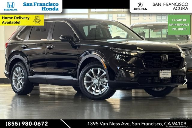 Crystal Black Pearl 2025 Honda CR-V SUV / Crossover All-Wheel Drive Continuously Variable Transmission