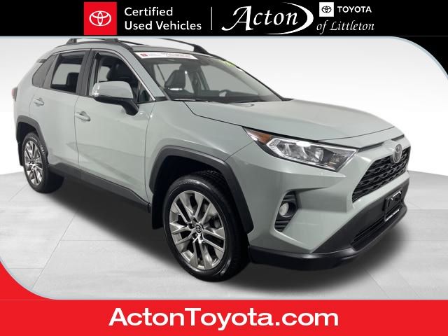 Lunar Rock 2021 Toyota RAV4 XLE Premium AWD SUV / Crossover All-Wheel Drive 8-Speed Automatic