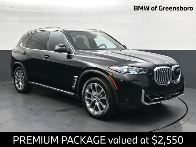 Black Sapphire Metallic 2024 BMW X5 SUV / Crossover All-Wheel Drive 8-Speed Automatic
