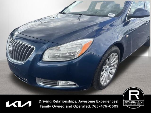 Majestic Blue Metallic 2011 Buick Regal CXL Sedan FWD Sedan Front-Wheel Drive 6-Speed Automatic Overdrive