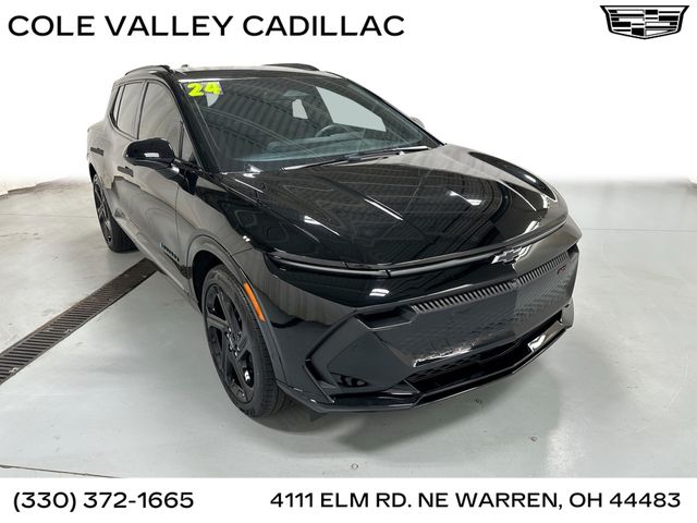 Black 2024 Chevrolet Equinox EV SUV / Crossover All-Wheel Drive 1-Speed Automatic