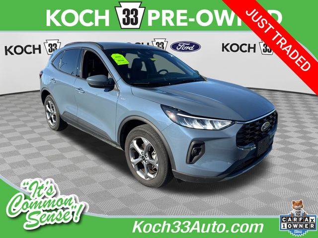 Vapor Blue 2025 Ford Escape SUV / Crossover All-Wheel Drive 8-Speed Automatic