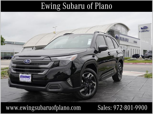 Crystal Black Silica 2026 Subaru Forester Hybrid Limited AWD SUV / Crossover All-Wheel Drive Continuously Variable Transmission