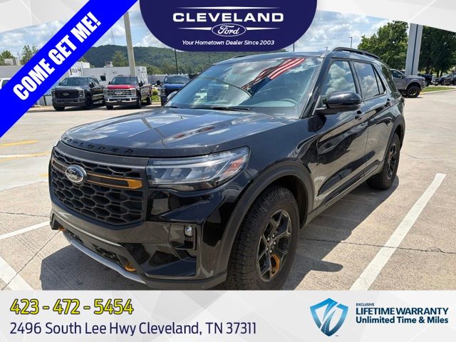 Black Metallic 2026 Ford Explorer SUV / Crossover All-Wheel Drive Automatic