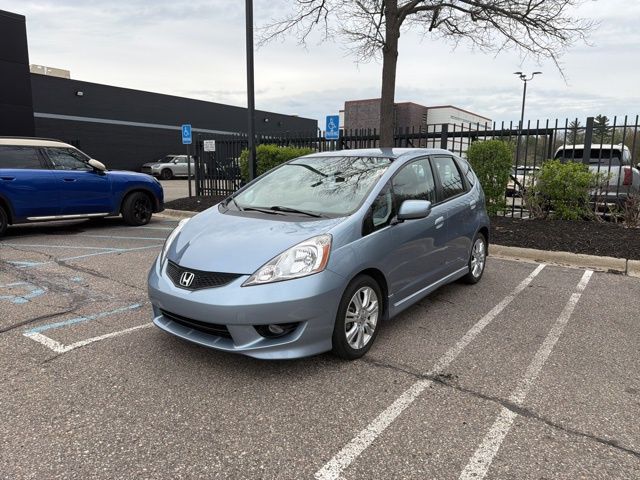 Celestial Blue Metallic 2011 Honda Fit Sport Hatchback Front-Wheel Drive 5-Speed Automatic