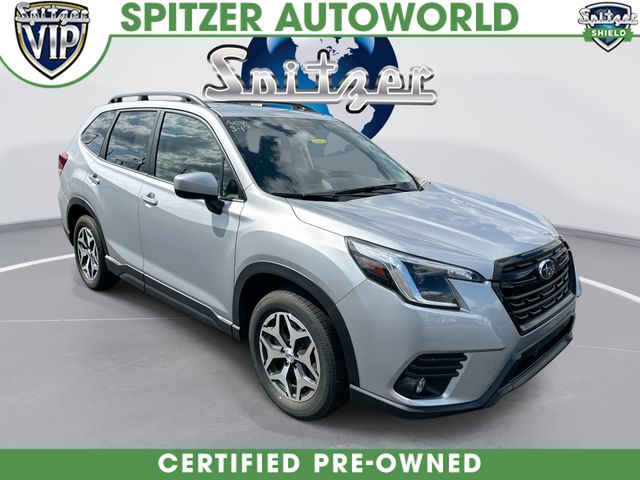 Ice Silver Metallic 2024 Subaru Forester SUV / Crossover All-Wheel Drive Continuously Variable Transmission