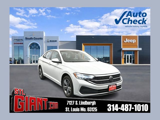 Pure White 2023 Volkswagen Jetta Sedan Front-Wheel Drive 8-Speed Automatic