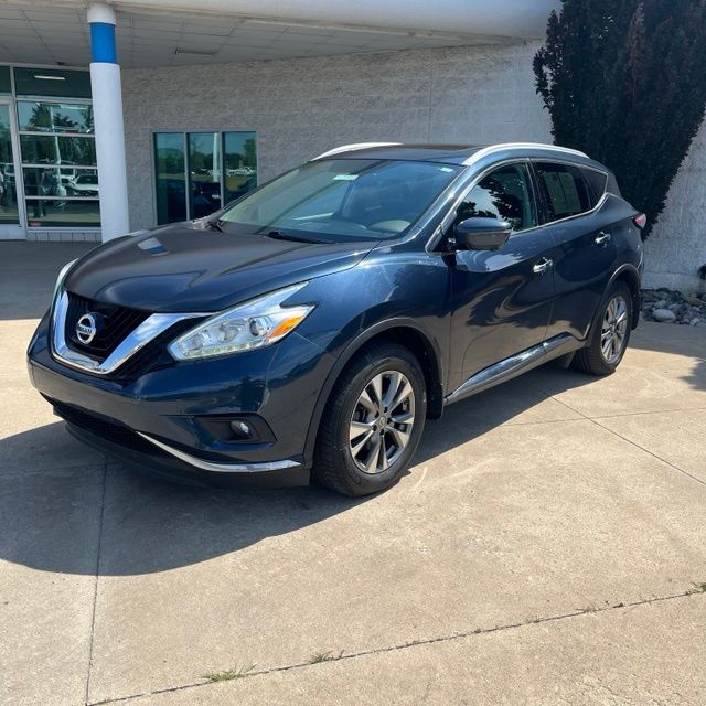 Arctic Blue Metallic 2017 Nissan Murano SUV / Crossover All-Wheel Drive Continuously Variable Transmission