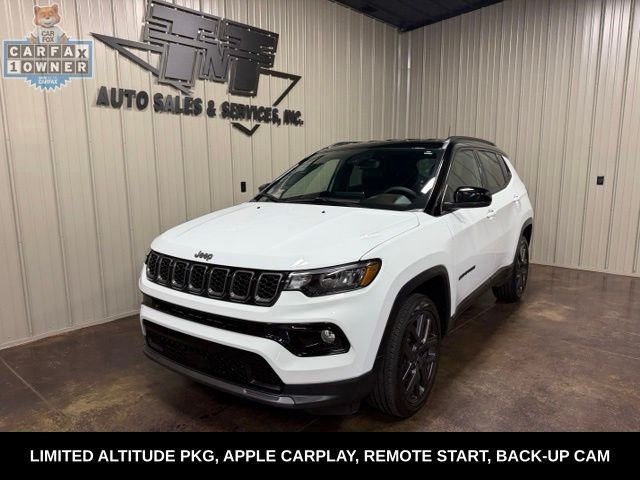 Bright White Clearcoat 2026 Jeep Compass SUV / Crossover Four-Wheel Drive 8-Speed Automatic