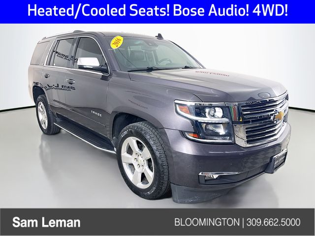 Gray (Tungsten Metallic) 2016 Chevrolet Tahoe LTZ 4WD SUV / Crossover Four-Wheel Drive 6-Speed Automatic Overdrive
