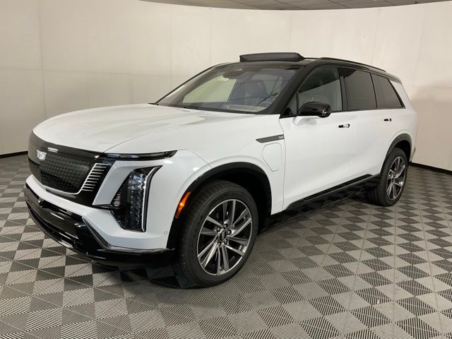 Vibrant White Tricoat 2027 Cadillac VISTIQ SUV / Crossover All-Wheel Drive 1-Speed Automatic