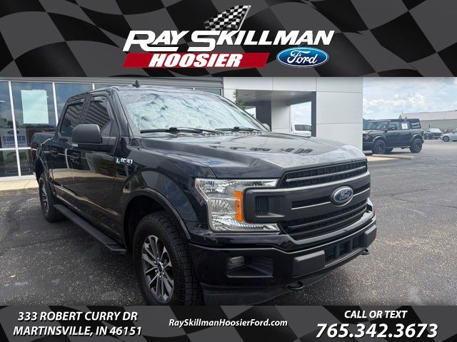 Black Metallic 2020 Ford F-150 Pickup Truck Four-Wheel Drive Automatic
